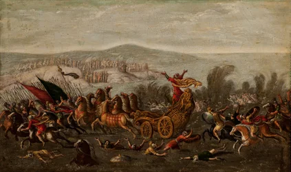 Les Israélites traversant la mer Rouge